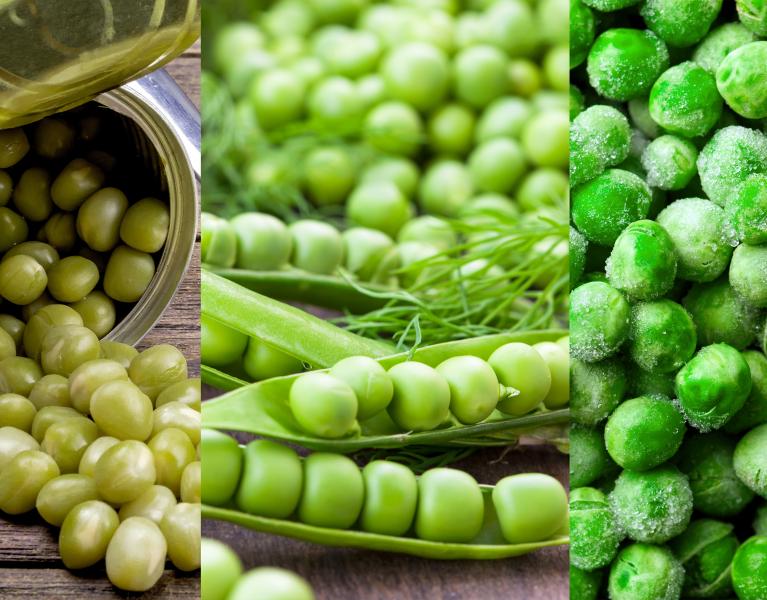 Culture and Affordability Toolkit thumbnail of different peas, canned, pods and frozen